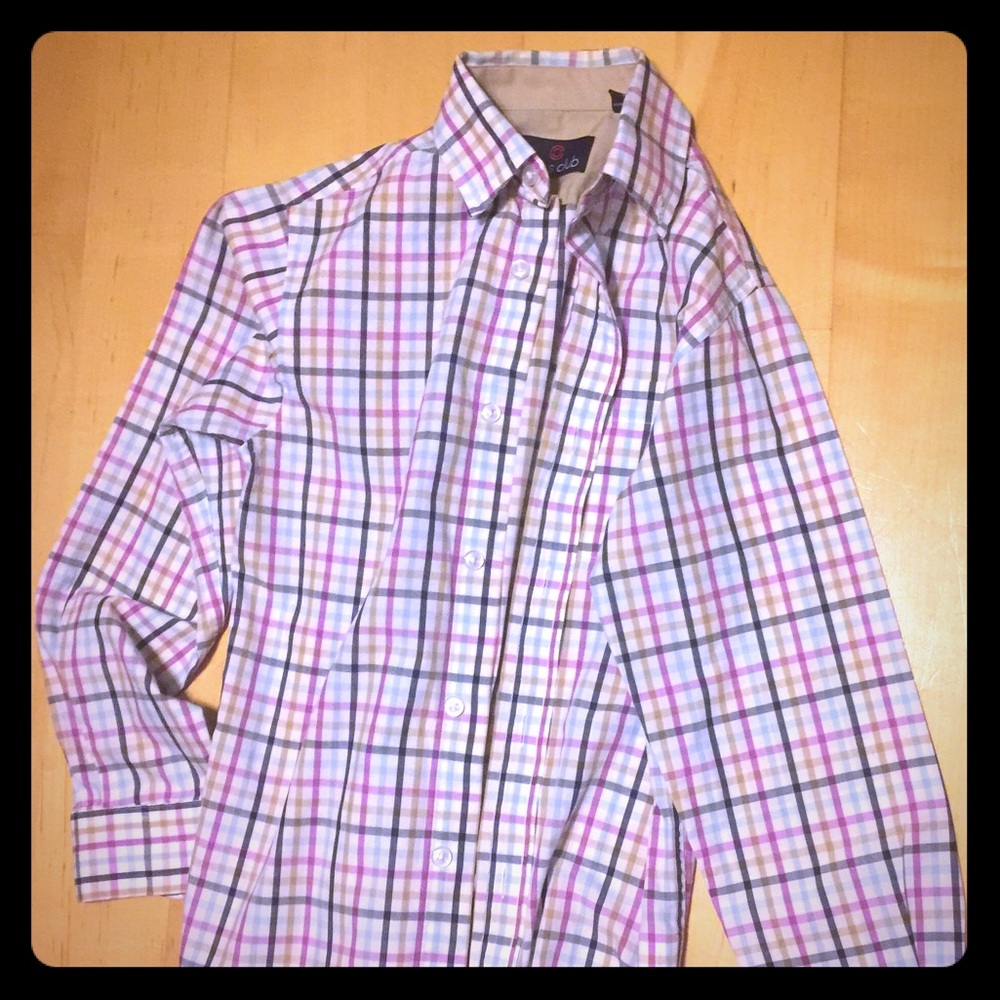 Boys plaid shirt